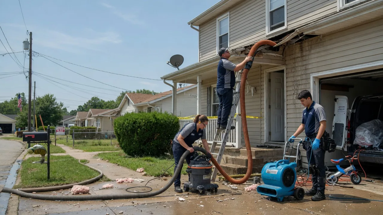 Water Damage Restoration in Fort Branch, IN near me